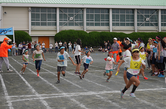 町内対抗リレー